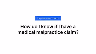 ¿Cómo sé si tengo derecho a presentar una demanda por negligencia médica?