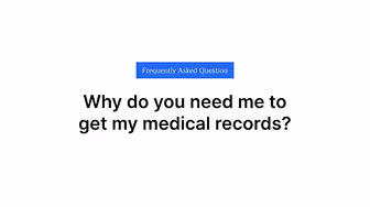¿Por qué necesitas que te dé mi historial médico?