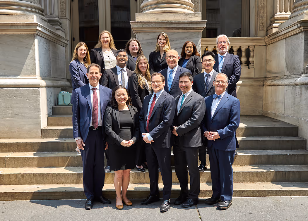 The Jacob D. Fuchsberg Law Firm team